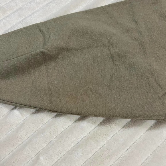 Large Khaki/Tan Light House Nautical Print Graphic Sweat Shirt - Picture 7 of 7